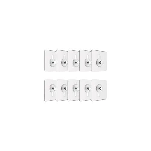 Image of JIALTO 10 Pcs Self Adhesive Wall Hooks