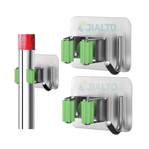 Image of JIALTO 2 PCS Broom Holder Wall
