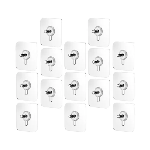 Image of JIALTO 20 Pcs Heavy Duty Adhesive Nail Hooks