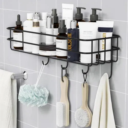 Image of JIALTO Alloy Steel Bathroom Shelf 