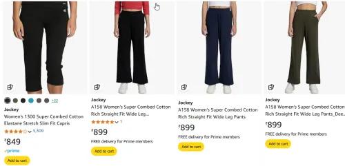 Image of Jockey Women's pants Starting @849