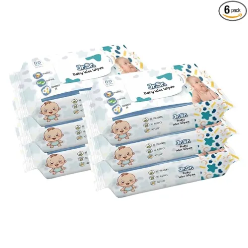 Image of Jr. Sr. Baby Wipes with Aloe Vera