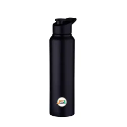 JSI Stainless Steel Fridge Water Bottle with Sipper Cap 1 Liter