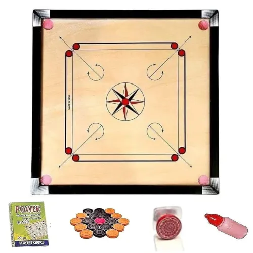 Image of JTC Carrom Board 32 inch - 1 Piece