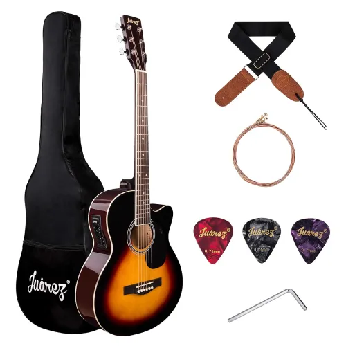 Image of JUAREZ Arpeggio Semi-Acoustic Guitar Kit,