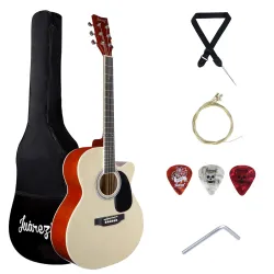 Juarez JRZ40C/NAT 40-Inch Cutaway Acoustic Guitar