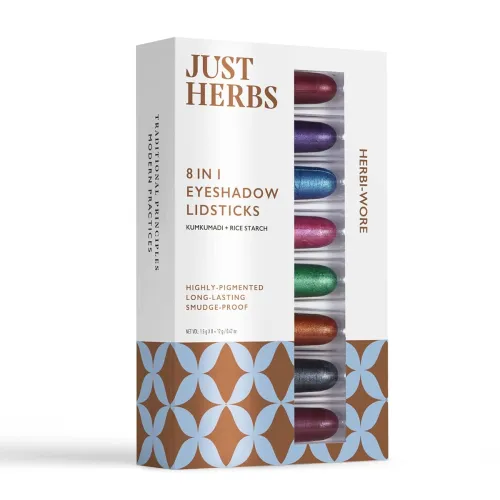 Image of Just herbs 8 in 1 Herbal Metallic-shimmer finish
