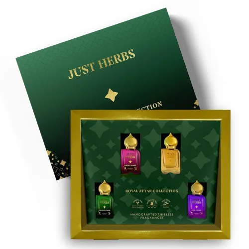 Image of Just Herbs Attar | Non Alchoholic Long Lasting Fragrance