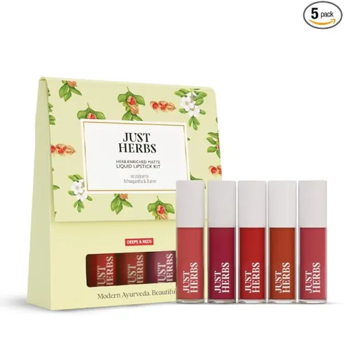 Image of Just Herbs Herb Enriched Matte Liquid Lipstick