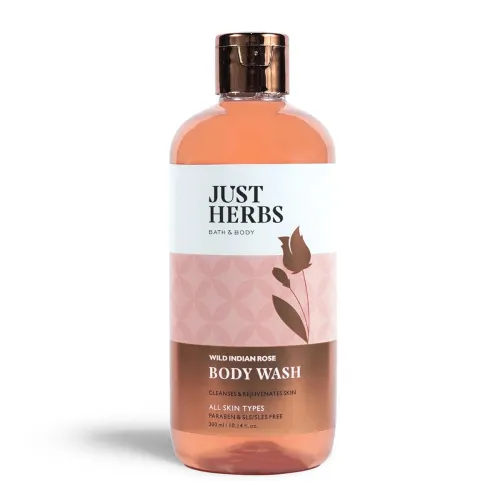 Image of Just herbs Kumuda Lotus Rejuvenating Body Wash