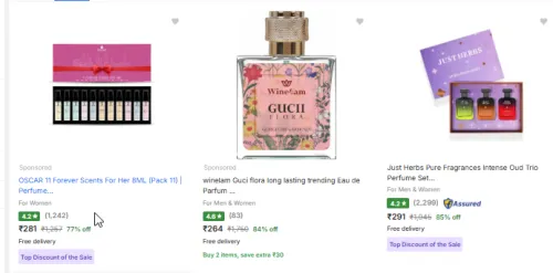 Image of Just Herbs perfume Minimum 80% Discount