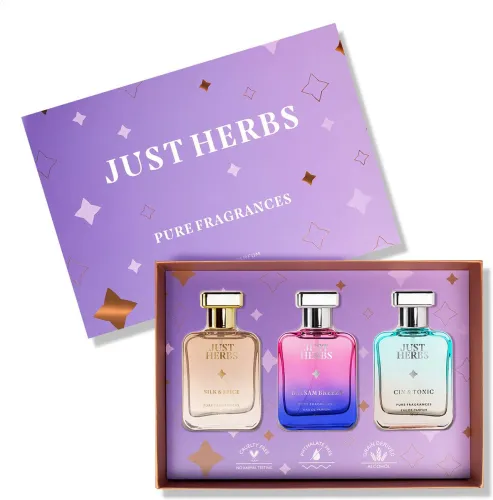 Image of Just Herbs Perfume Trio Set 150ml
