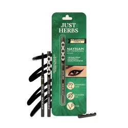 Just Herbs Retractable 2 in 1 Herbal Eyeliner + Kajal 0.3g