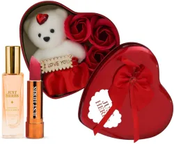 Just Herbs Romantic Heart 3Pcs Gift Set