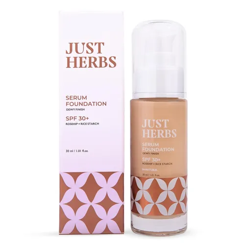 Image of Just Herbs Serum Foundation for Face Makeup