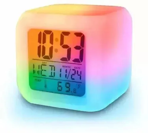 Image of Kadio Digital White Clock