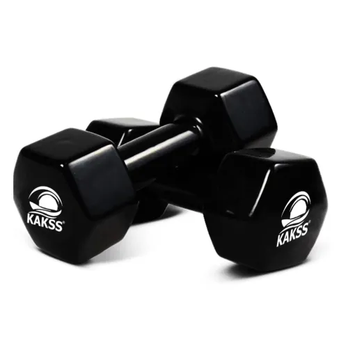 Image of Kakss Vinyl Dumbbell (Pair) Fitness & Strength Dumbbells