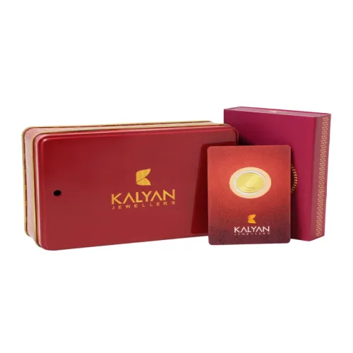 Image of Kalyan Jewellers 22K BIS Hallmarked - Rose Gold Coin -2G .