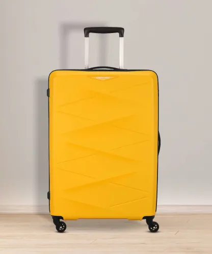 Image of Kamiliant American Tourister Small Cabin Suitcase 55cm 4 Wheels Trip prism Spinner Saffron