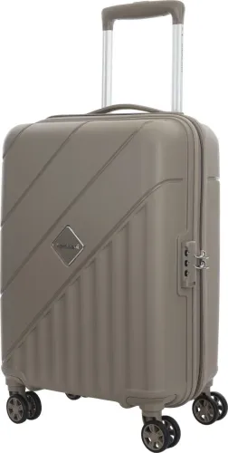 Image of Kamiliant by American Tourister Cabin Suitcase (55cm, 8 Wheels, Beige)