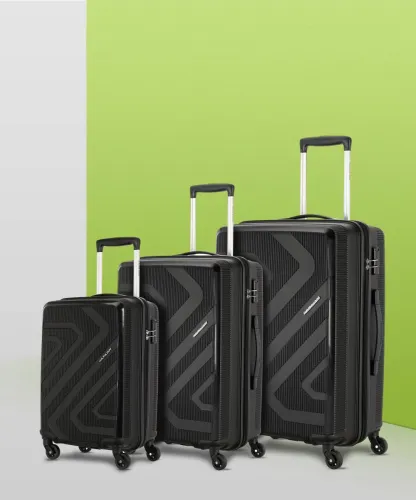Image of Kamiliant by American Tourister Set of 3 Luggage 4 Wheels