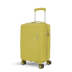 KAMILIANT Savvy 55cm Cabin Trolley (Cress Green, 8 Wheels)