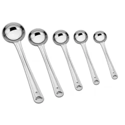 Kanshitas Rasoiware 5-Piece Steel Ladle Set