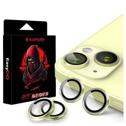 KAPAVER GT Series Camera Lens Protector for iPhone 15