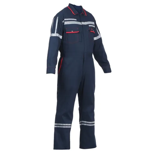 Image of Karam Protective Cotton Workwear with Reflective Tape (Size-S)