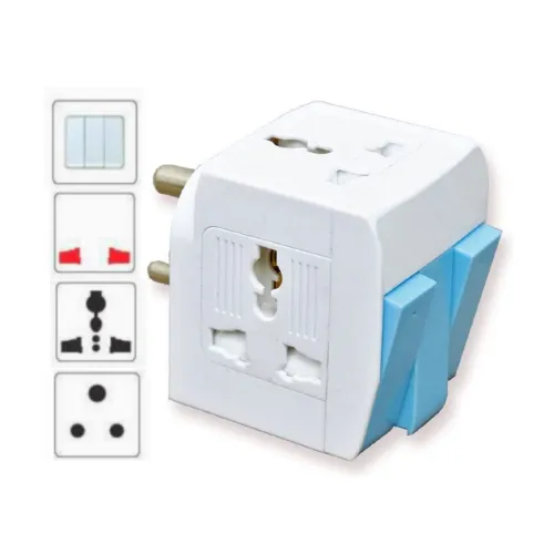 Image of KAVANA 3 Pin Multi Plug Socket-Universal