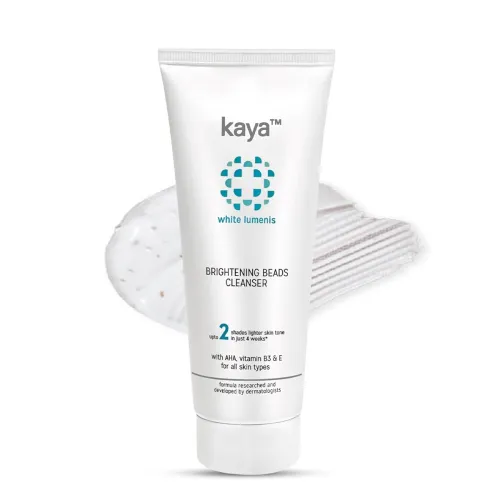Image of Kaya Clinic Brightening Beads Cleanser (100ml, AHA + Niacinamide)