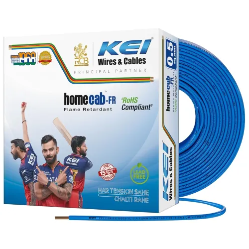Image of KEI Homecab 0.5 sqmm 1 Core Copper House Wire 90 Meters