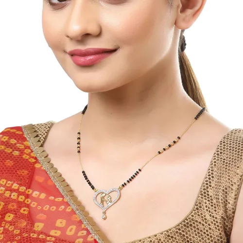 Image of KENNICE Gold-Plated Mangalsutra Combo