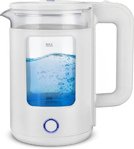 Image of KENT 116136 Cool Touch Glass Electric Kettle