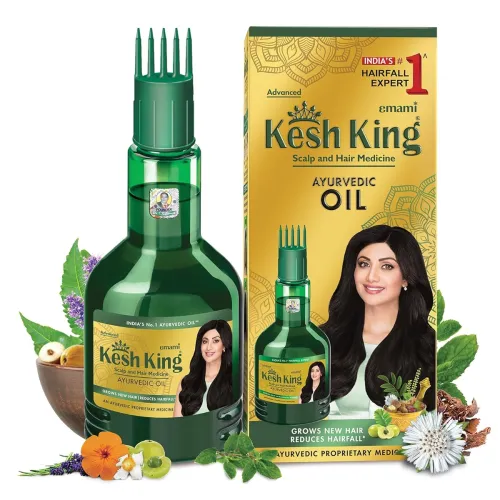 Image of Kesh King Ayurvedic Anti Hairfall Hair Oil, 300ml
