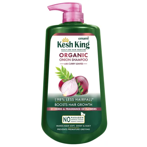 Image of Kesh King Organic Onion Shampoo with Curry Leaves 1L