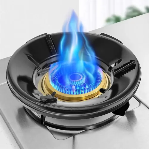 Image of KESI ORNAMENTS Gas Stove Windproof Bracket Ring Stand