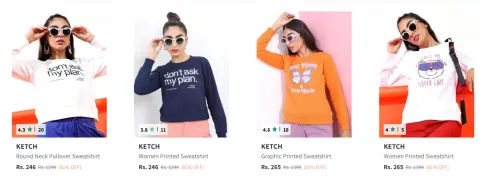 Image of KETCH Women's T-shirt's At Minimum 80% Discount 