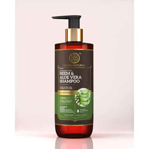Image of Khadi Natural Neem & Aloevera Shampoo