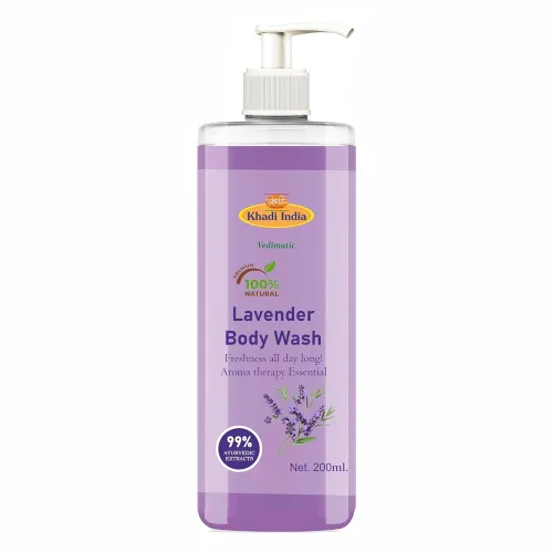 Image of Khadi Pure Natural Lavender Herbal Body Wash