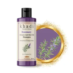 Khadi Rosemary Advance Anti Hairfall Shampoo with Hydrolysed Collagen & Biotin 210 ML
