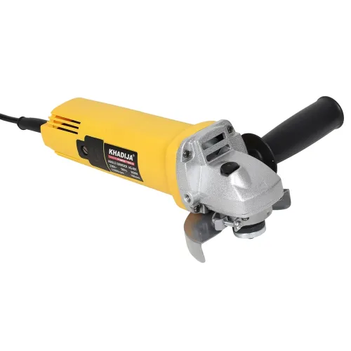 Image of KHADIJA AG-801 4-Inch/100MM 850-Watt Angle Grinder Yellow (Blade not included)