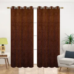 Kiara Creations Room Darkening Grommet Curtain 5 ft