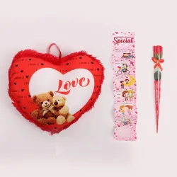 Kiddie Castle Love Heart Cushion Gift Combo