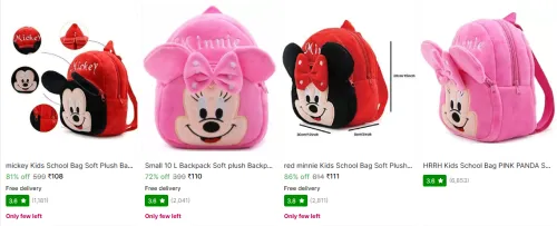 Image of Kids Bag Starting @ ₹108
