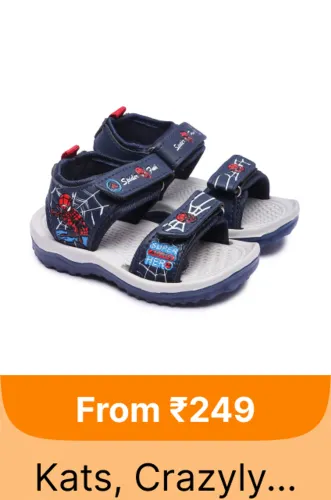 Image of Kids & Infant Footwear starting @ ₹249 on Flipkart GOAT Sale