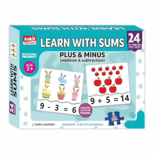 Image of Kids Math Puzzle Game – Addition & Subtraction