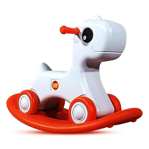 Image of Kidsmate 3-in-1 Baby Push Ride-On Horse & Balance Board