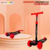 Kidsmate Cruiser 2.0 Foldable 3-Wheel Kick Scooter