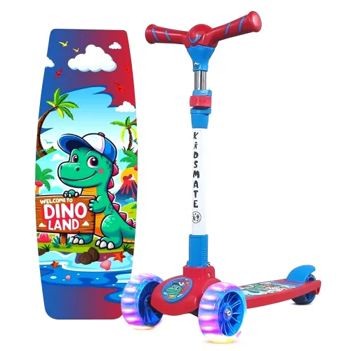 Image of Kidsmate Spartan Kick Scooter with Broad PU LED Wheels